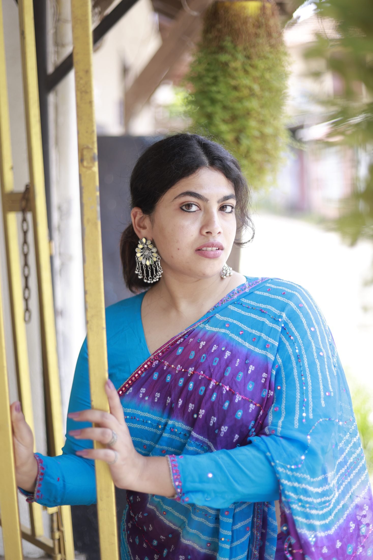 Bandhani Blue