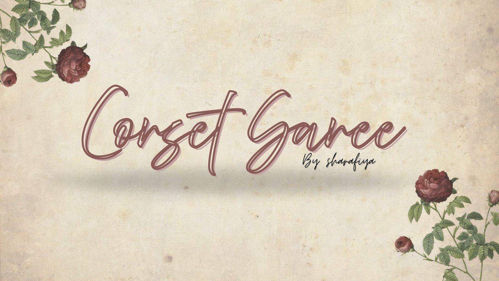 Corset Saree title art